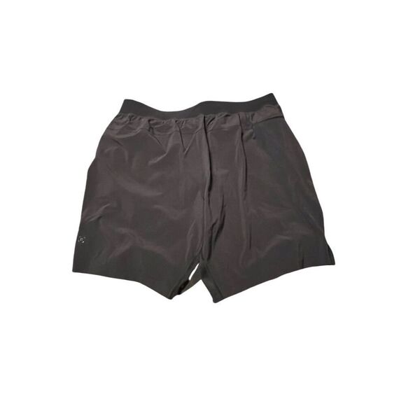 Lululemon Men's 2XL Black Graphic Athletic Shorts 9" Quick-Dry - Picture 6 of 7